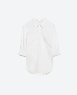 STRETCH POPLIN SHIRT