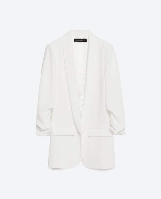 TURN-UP SLEEVE BLAZER