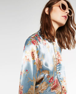 PRINTED BOMBER JACKET
