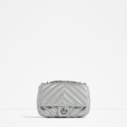 QUILTED MINI CROSS-BODY BAG
