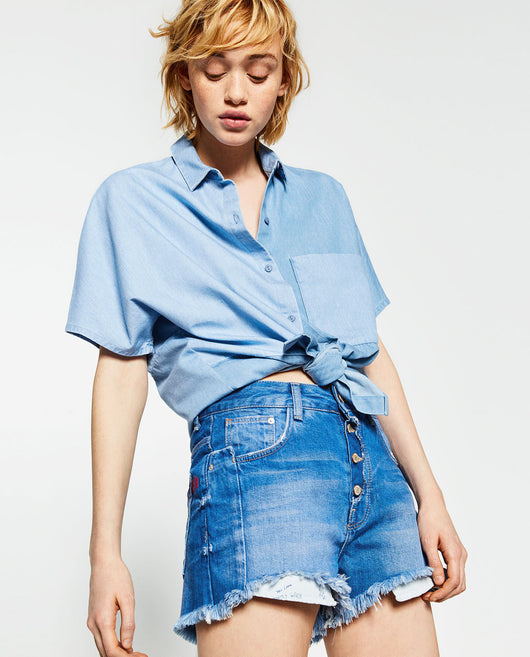 TOMBOY DENIM SHORTS
