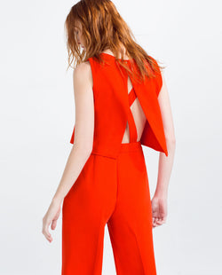 LONG LAYERED JUMPSUIT